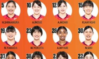 日本女排24号是谁 日本女排名单2016